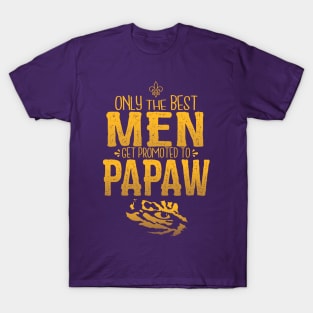 Only the Best Men Get Promoted to Papaw T-Shirt